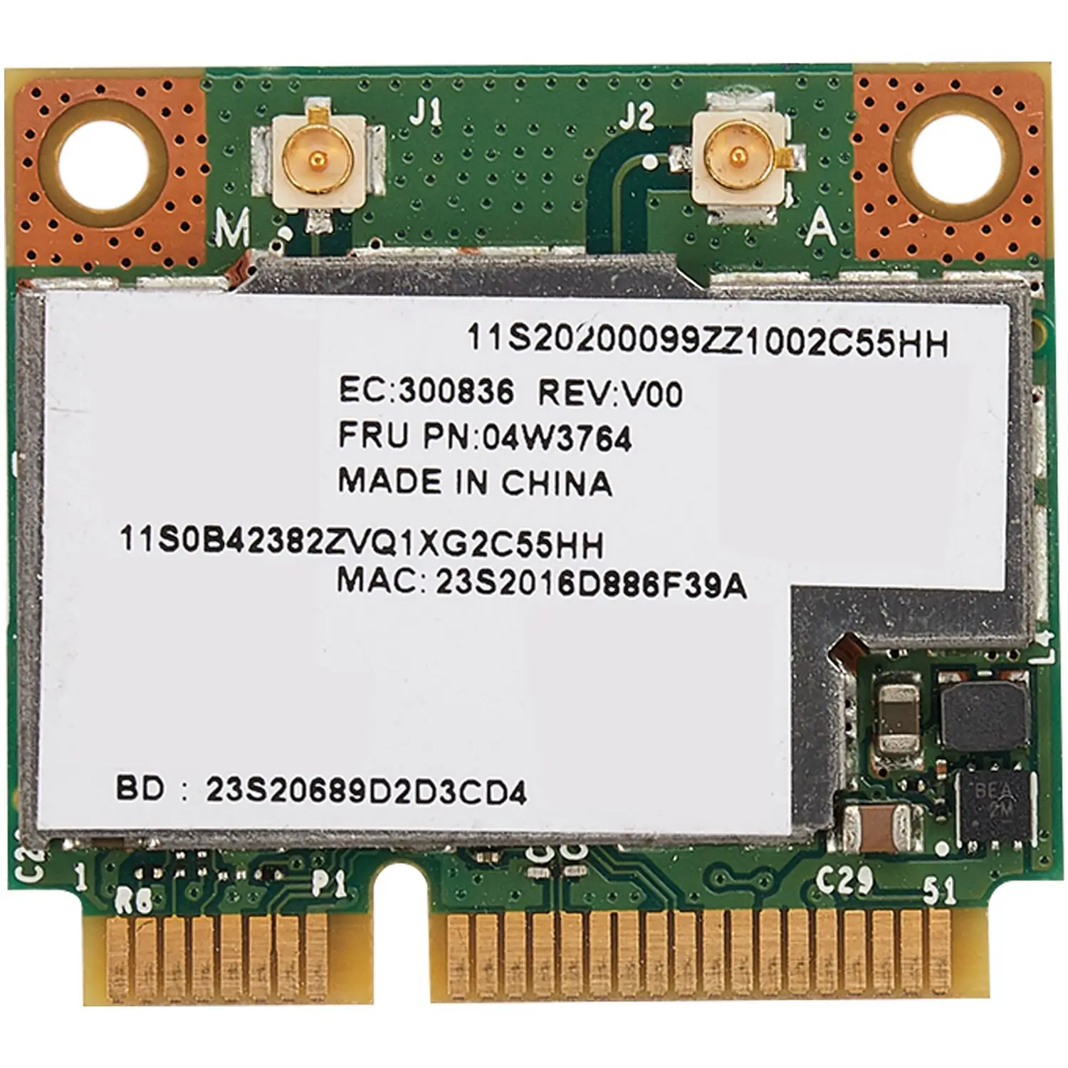 BCM943228HMB 04W3764 Wi-Fi Беспроводной Bluetooth 4,0 Половина MINI PCI-E Карта Компактная для Lenovo E130 E135 E330 E335 E530 E535 E430