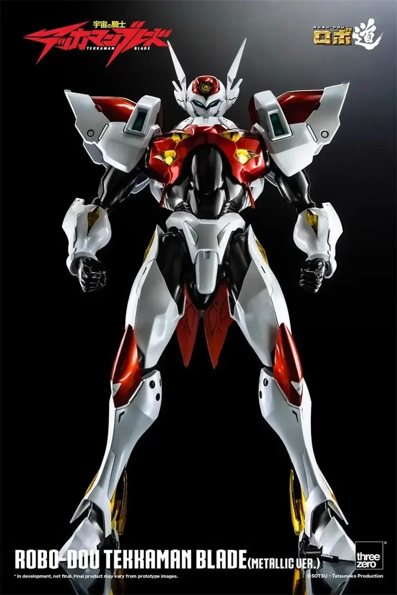В наличии Threezero Robo-dou 3z05386w0 Space Knight Blade Metal Edition Фигурка Модель Подарки Игрушки