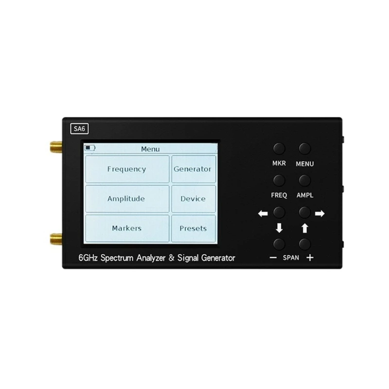2024 Новый Анализатор Спектра SA66G 2500MA Wifi CDMA 35-6200 МГц Беспроводной Генератор Сигналов Тестер для Измерения Различных Антенн