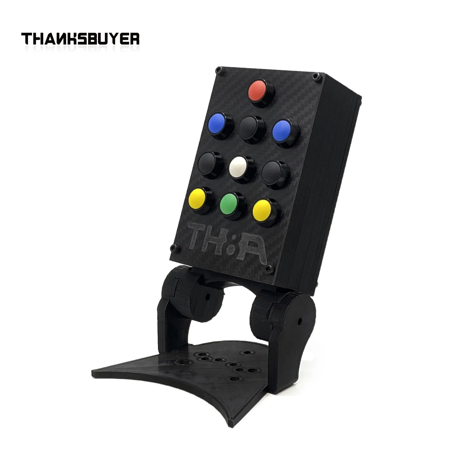 Блок управления Simplayer TH8A Racing Блок управления SIM Racing Панель из углеродного волокна для ПК Thrustmaster TH8A