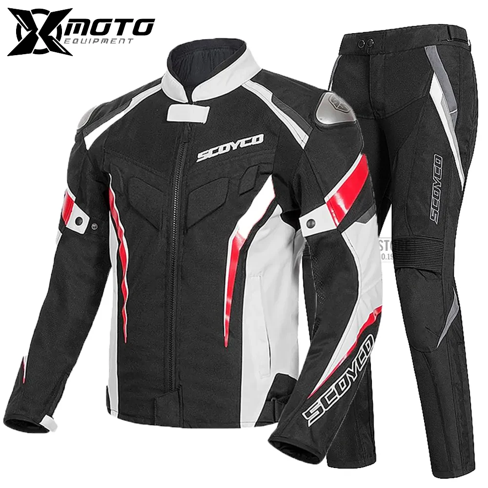 Мотоциклетная куртка SCOYCO для езды по бездорожью на открытом воздухе Мотоциклетная гоночная куртка Ropa De Motorista Para Hombre Racing Jacket