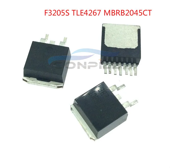 3шт для BMW Handbrake X5 триодный чип F3205S TLE4267 MBRB2045CT IC транспондер