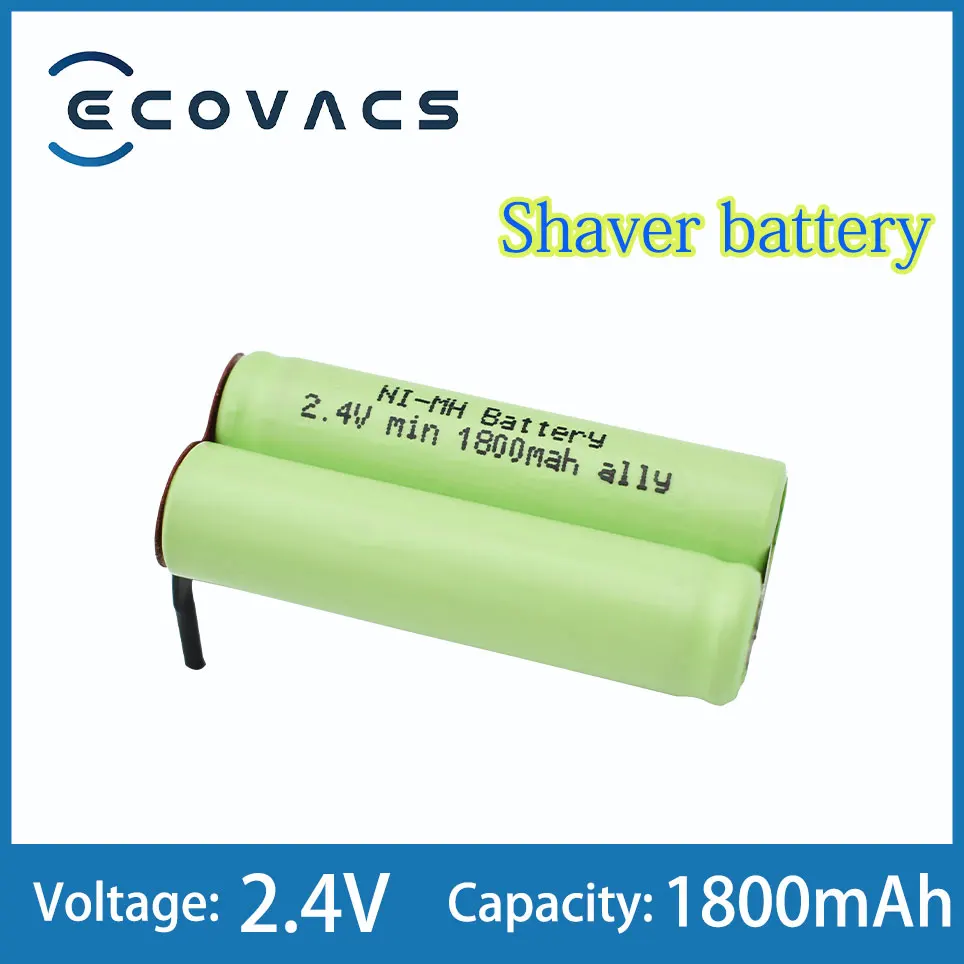Ecovacs Новый 2,4 В 1800 мАч Ni-MH Аккумулятор Для бритья HQ8825 HQ8845 HQ8865 HQ8875 HQ7615HQ7630 HQ780 HQ7825HQ7830HQ7845HQ7850/7851