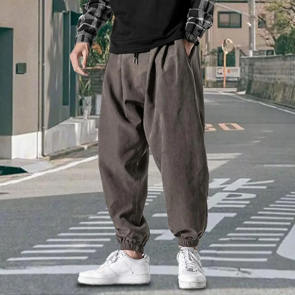 Мужские черные брюки в стиле хип-хоп, уличная одежда, модные шаровары для бега трусцой, мужские повседневные спортивные брюки, мужские брюки большого размера