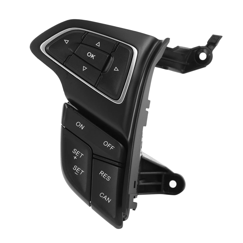 4X для Ford Focus Mk3 2015-2017 Kuga 2017 Переключатель круиз-контроля, Многофункциональное рулевое колесо, кнопка аудио Bluetooth