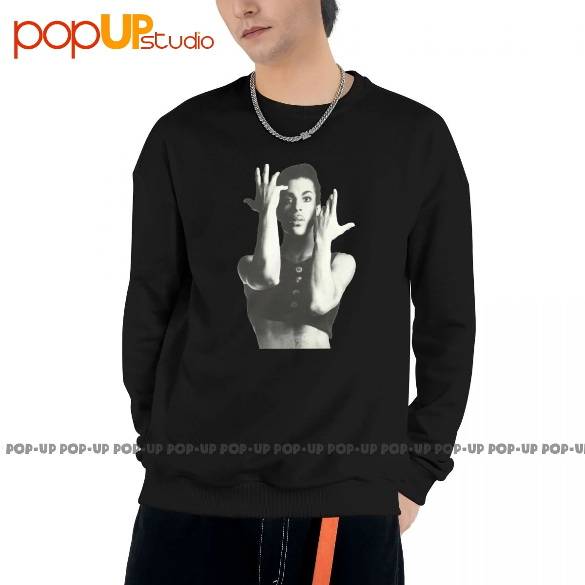 Толстовка с фирменным логотипом Prince Parade, пуловеры, рубашки Pop, Уникальная Классика, лучшее качество