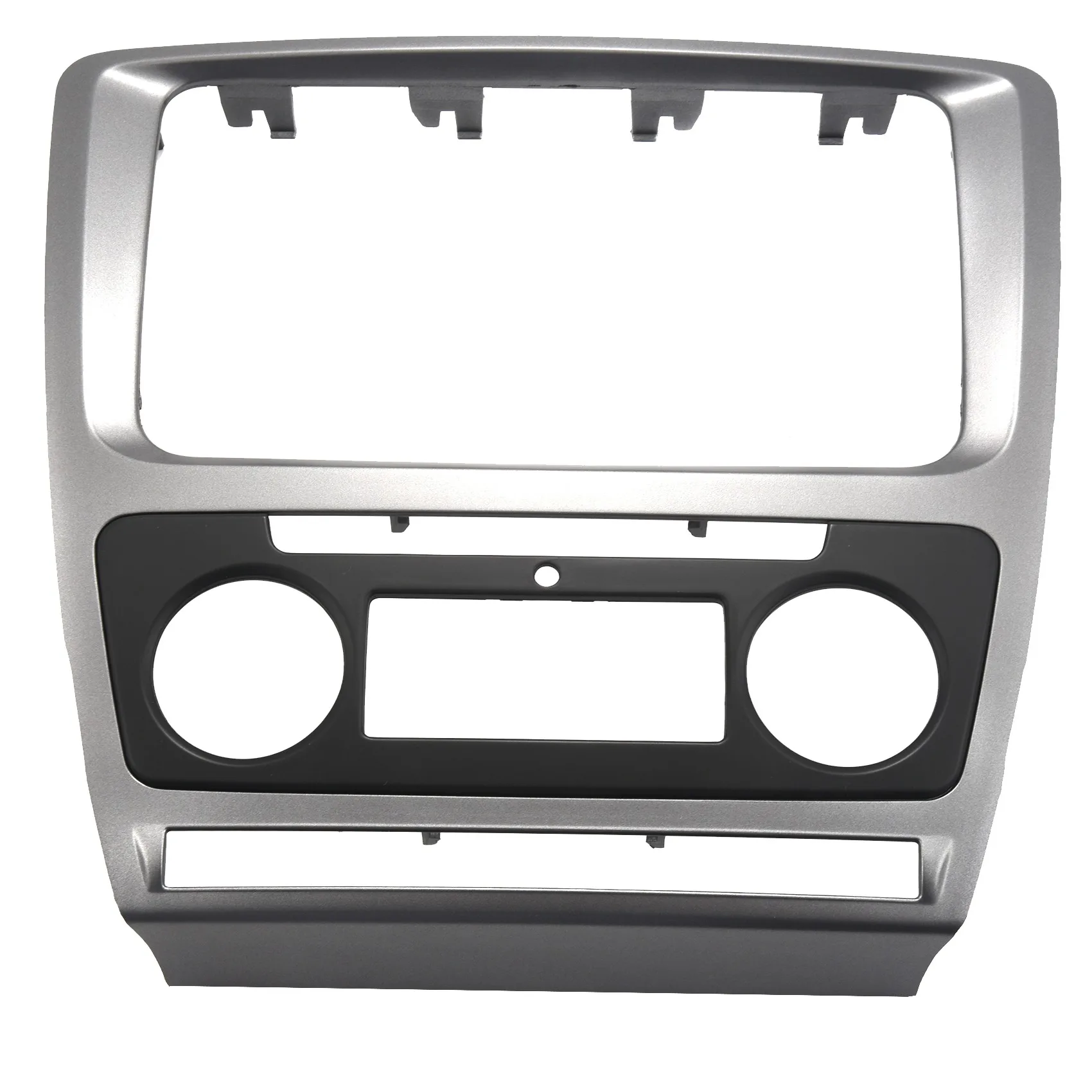 Панель радио 2 Din для Skoda Octavia o Крепление стереопанели, Монтажный комплект для приборной панели, адаптер для отделки рамы