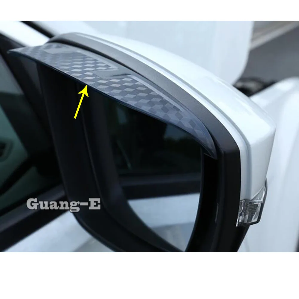 Для Honda Odyssey 2022 2023 2024 Боковое стекло заднего вида автомобиля, Накладка на зеркало, рамка, Дождевик, 2 шт.