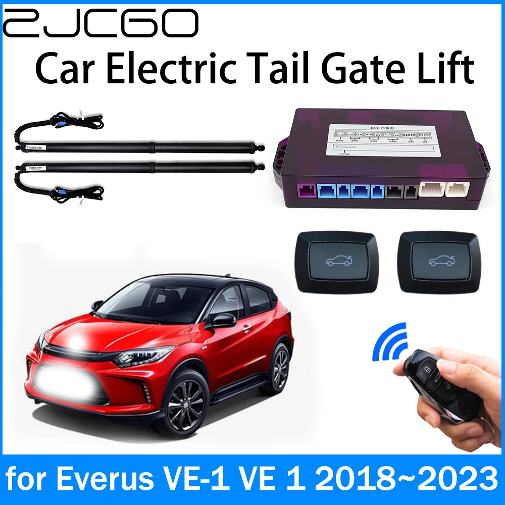 ZJCGO Power Trunk Электрическая Всасывающая Задняя Дверь Интеллектуальная Стойка Подъема Задней Двери для Everus VE-1 VE 1 2018 2019 2020 2021 2022 2023