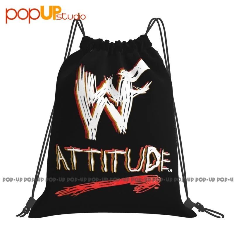 Домашняя игра WWF Attitude 2005 Борцовские сумки на шнурке, спортивная сумка, сумка для обуви, сумка для хранения,