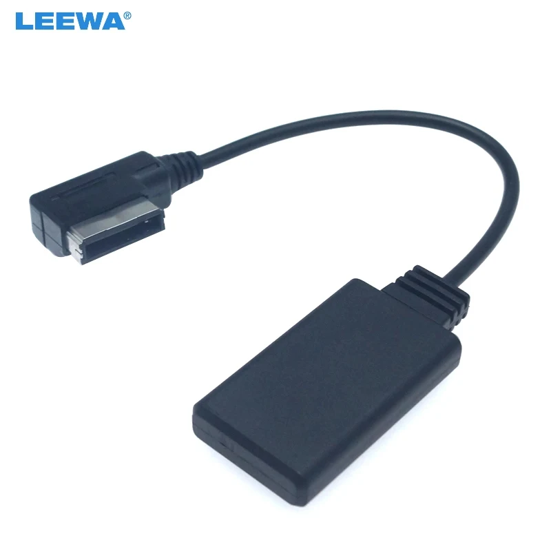 LEEWA Автомобильный аудио-радиоприемник адаптер кабеля AUX для Mercedes Benz Интерфейс AMI для беспроводного приемника Bluetooth Музыкальный адаптер AUX