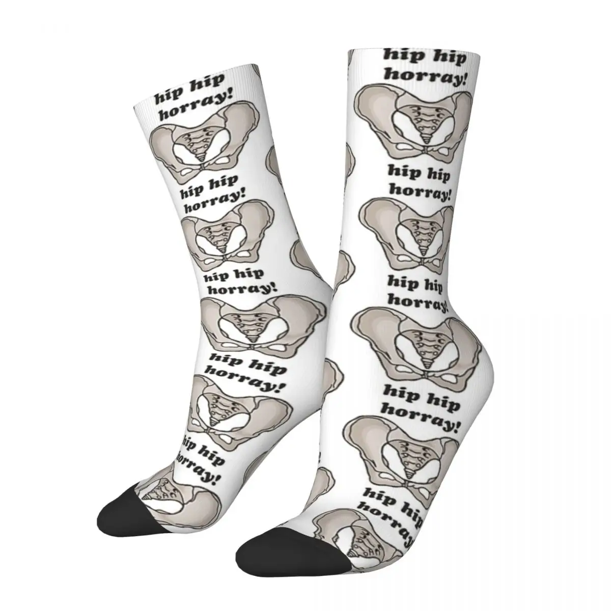 Hip-Hip Horray! Носки Harajuku, супер мягкие чулки, всесезонные носки, Аксессуары для подарков для мужчин и женщин
