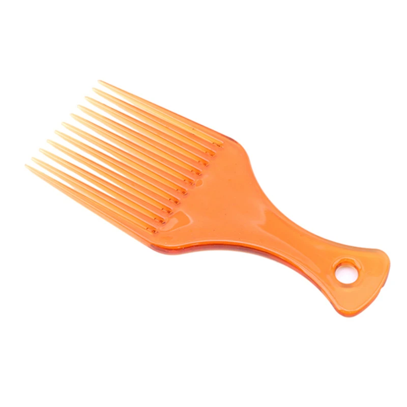 Щетка с широкими зубьями, расческа-вилка, расческа для вьющихся волос в африканском стиле, Инструменты для укладки волос