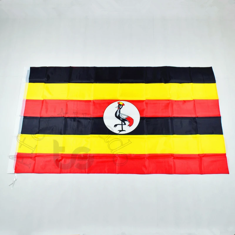 Уганда 90 * 150 см флаг Уганды Баннер 3x5 Футов Подвесной флаг украшения дома