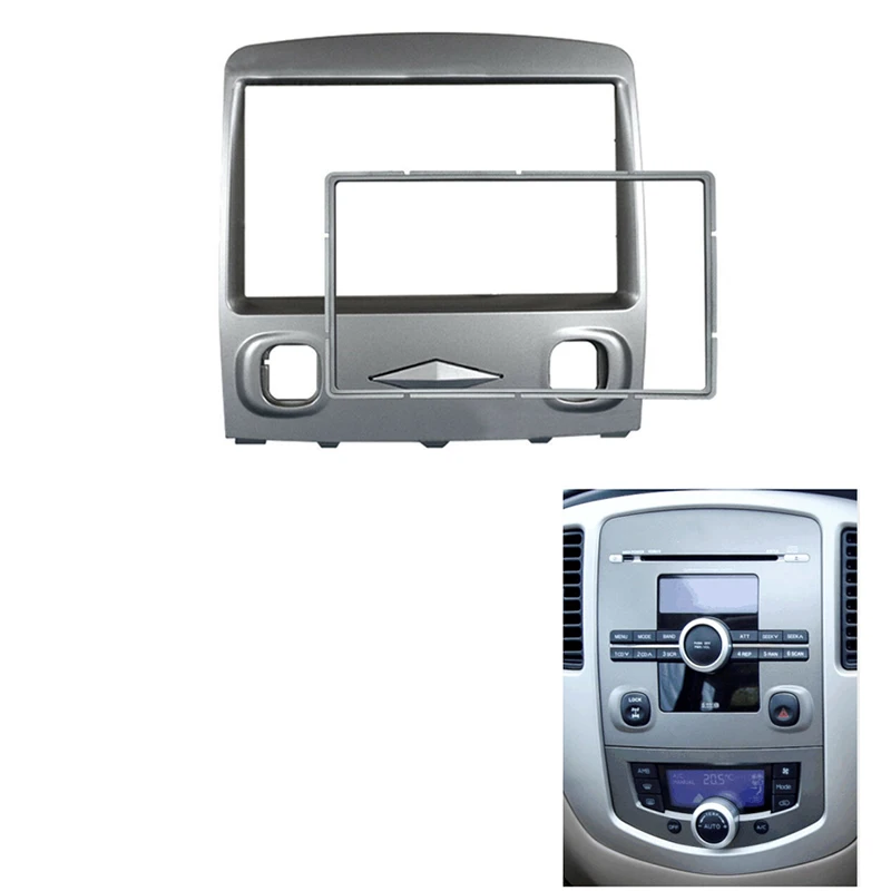 Рамка для стереосистемы 2DIN, Стереоинтерфейсная панель, Отделка приборной панели для Ford Escape 2008-10 Mazda Tribute 2006-08
