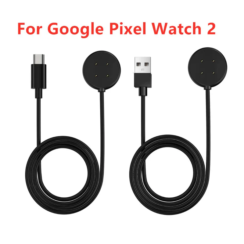 Адаптер зарядного устройства для смарт-часов USB Type C, магнитный USB-кабель для зарядки Google Pixel Watch 2, аксессуары для смарт-часов