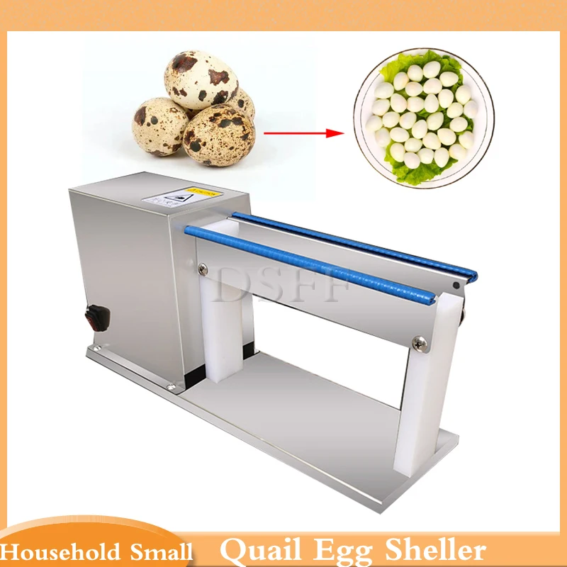 Высококачественный промышленный автоматический очиститель перепелиных яиц от скорлупы, мелкая бытовая овощечистка для птичьих яиц