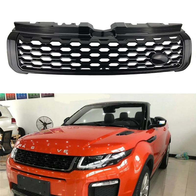 Подходит для Land Rover Range Rover aurora 2012-2018 годов выпуска Передний бампер ROVER решетка из АБС-пластика простота установки внешний вид аксессуары