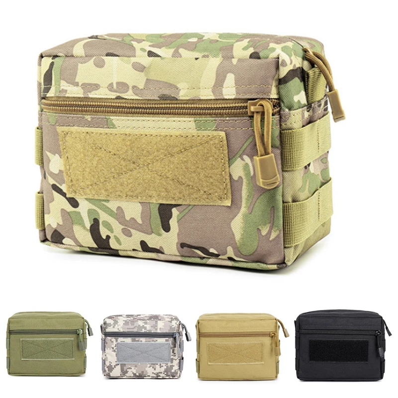 Подсумки Molle, тактическая сумка для администратора, компактная сумка для универсального гаджета EDC, сумка для снаряжения, военный аксессуар для переноски, подвесная поясная сумка