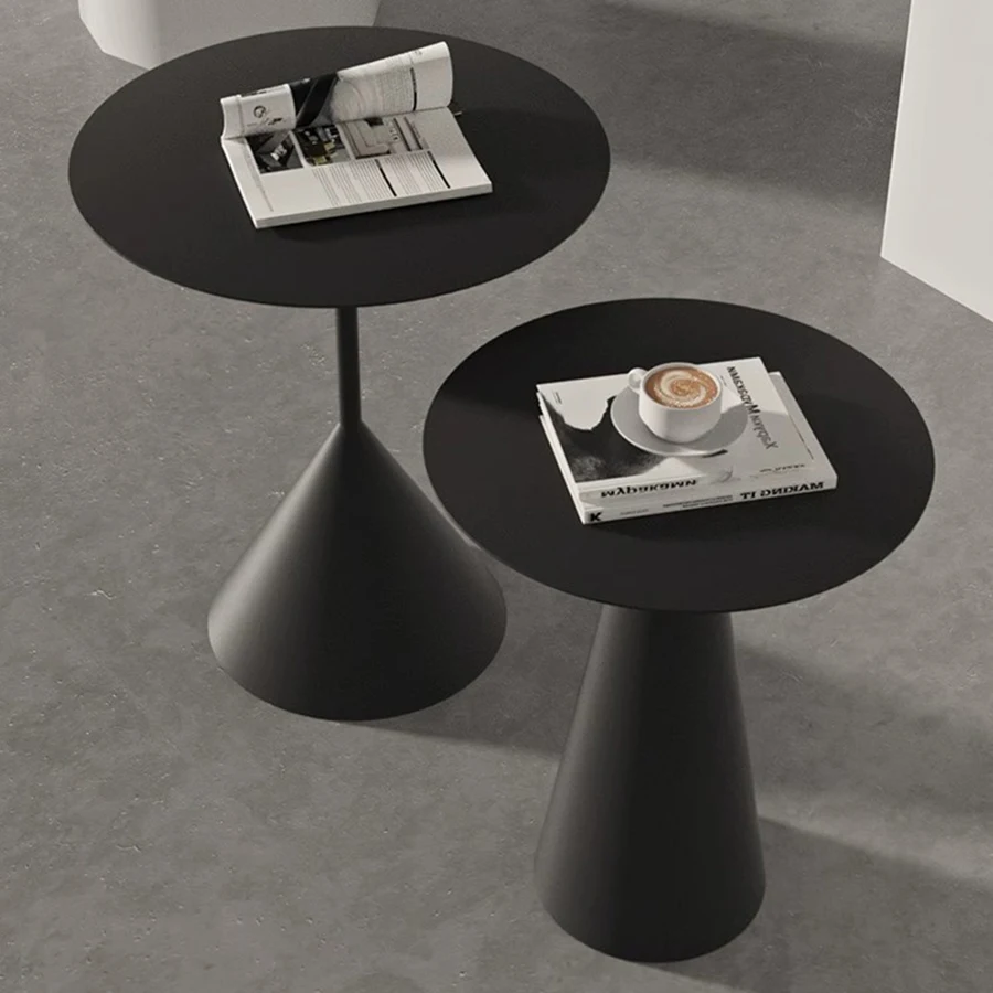 Журнальный столик с круглым дизайном, балкон, эстетичный современный промышленный журнальный столик, металлический каркас, ножки, предметы домашнего обихода Mobili Soggiorno