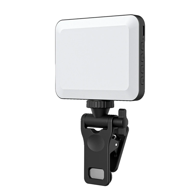Перезаряжаемый Кольцевой светильник для селфи С регулируемой Яркостью, Для Селфи, Tiktok, прямой трансляции и видеоконференций Selfie Light
