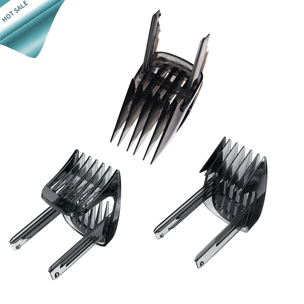 Машинка для стрижки волос Парикмахерская устройство фиксированной длины Позиционирующая расческа 1-7 мм 7-24 мм 24-42 мм для Philips HC7460 HC7462 HC9450 HC9452 HC9490