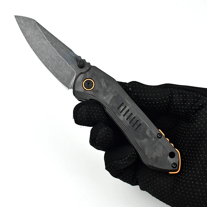 Складной нож для наружного ношения Складной нож для наружного ношения складной карманный нож высокой твердости и остроты.