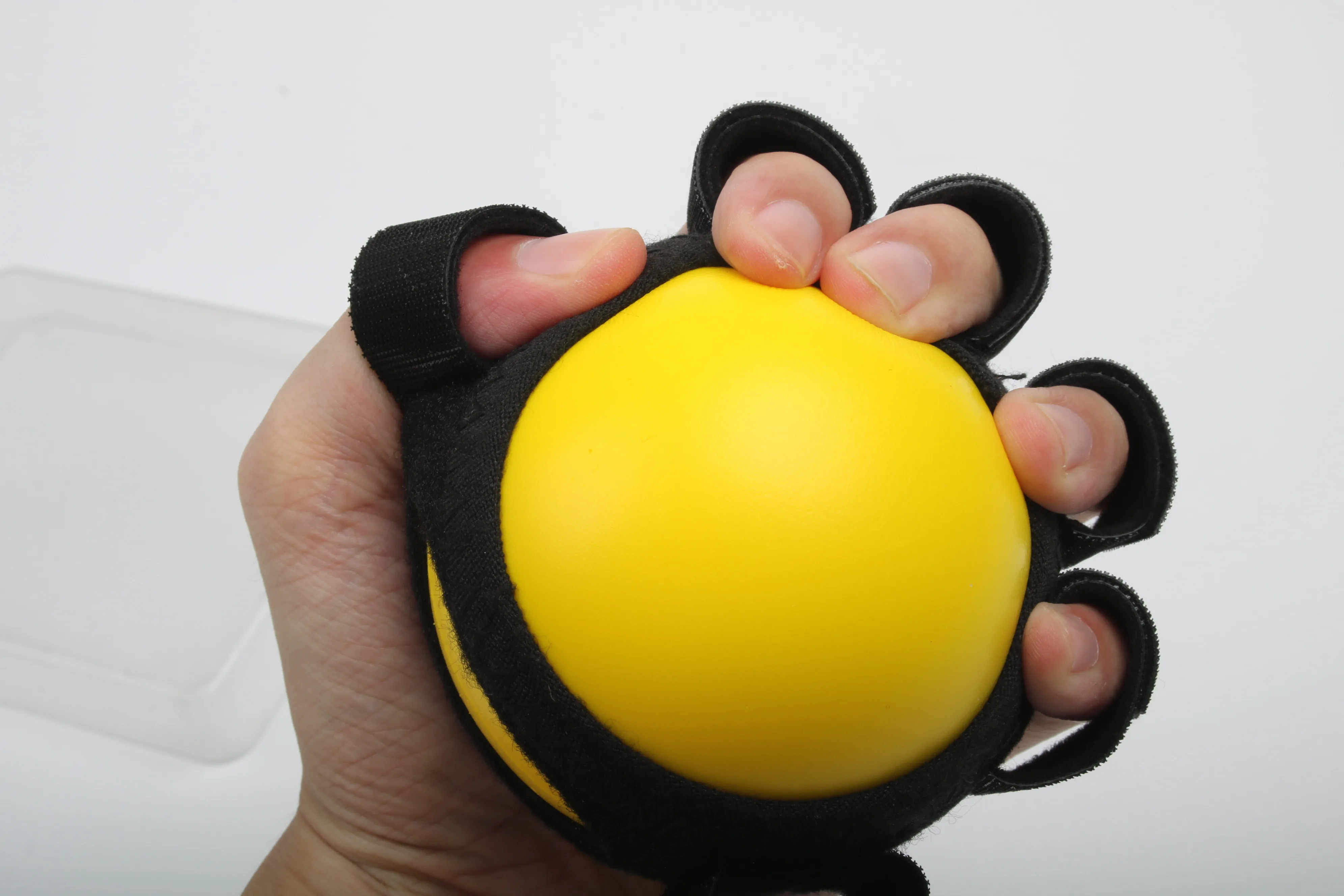желтый Круговой ручной захват диаметром 8 см, эспандер для рук, мяч для силового фитнеса, тренажер для тренировки силы мышц, ручной захват для рук