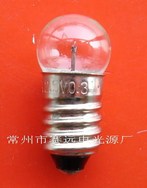 2024 Миниатюрная лампа Sellwell Lighting E10 G11 2,5 В 0,3а 070