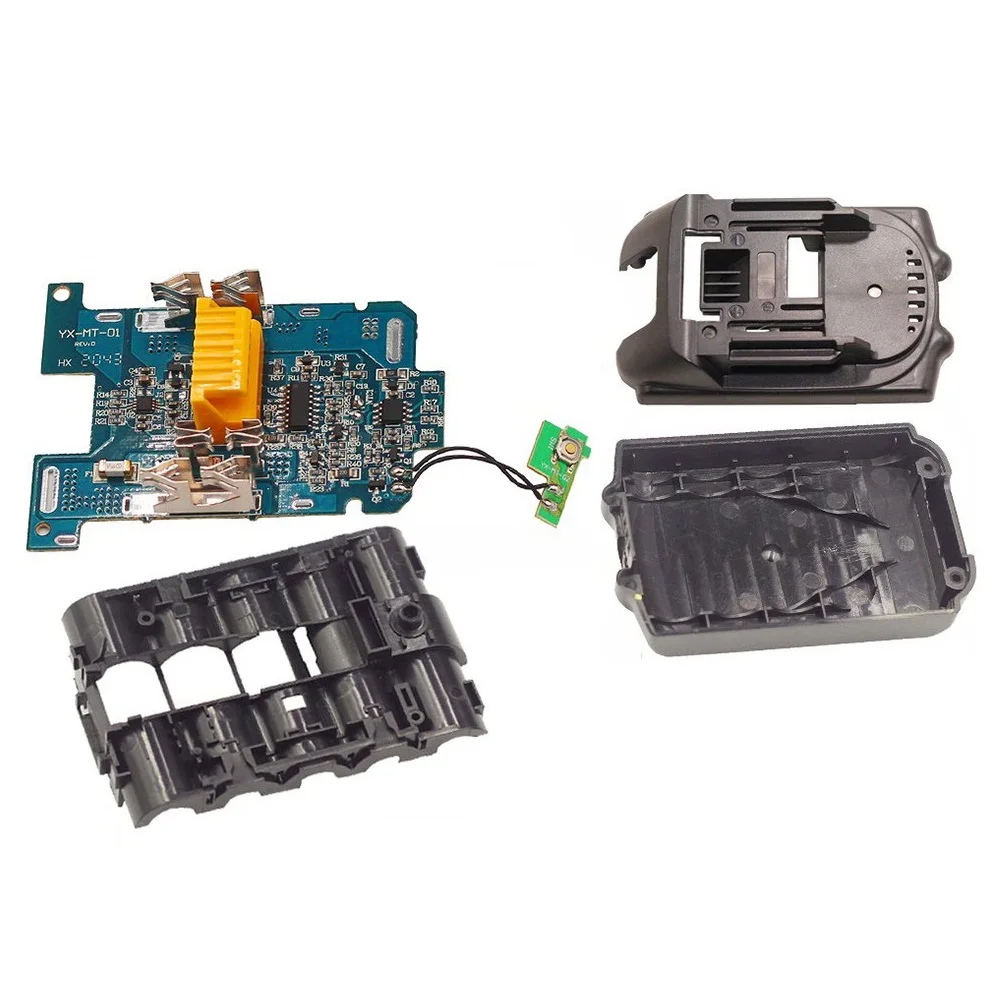 DIY Battery Box Обнаружение защиты аккумулятора BMS Подходит Для Makita 18V Battery BL1830 BL1820 BL1815 BL1860B LXT 400