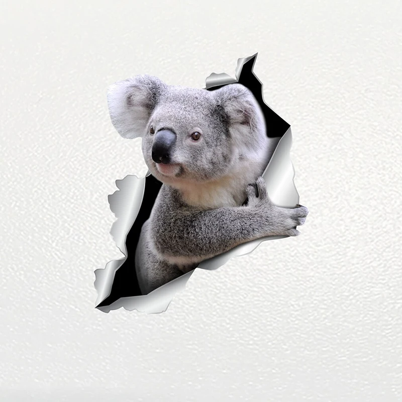 V1101 # Автомобильная наклейка Koala Pet Animal Водонепроницаемая Виниловая наклейка Автомобильные Аксессуары Декор Pegatinas Para Coche