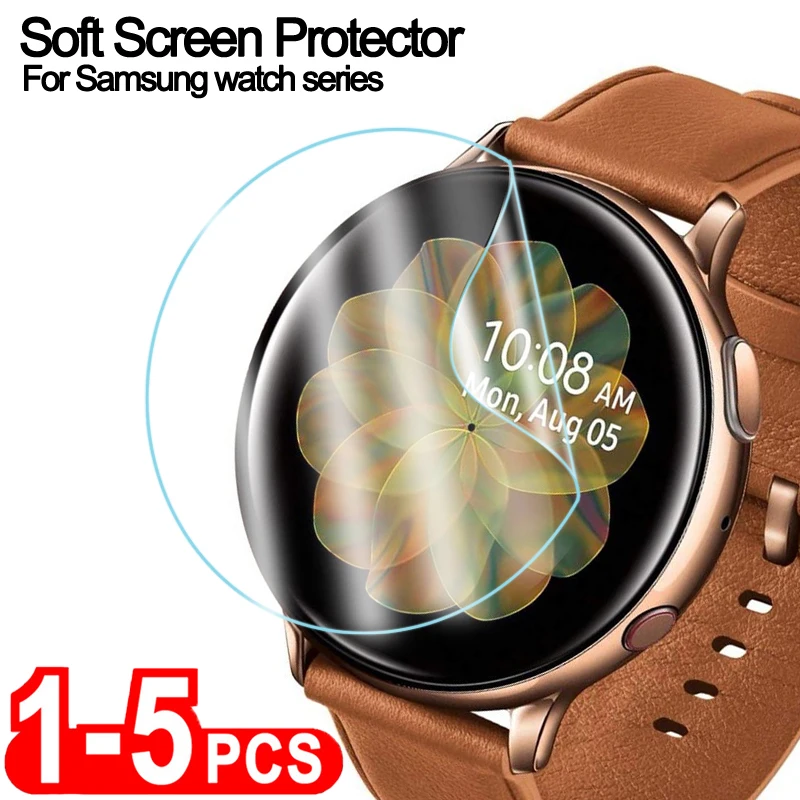 Гидрогелевая Пленка Для Samsung Galaxy Watch 5 40 мм 44 мм Защитная Пленка Для Экрана Galaxy Watch 4 Classic Gear S3 Frontier