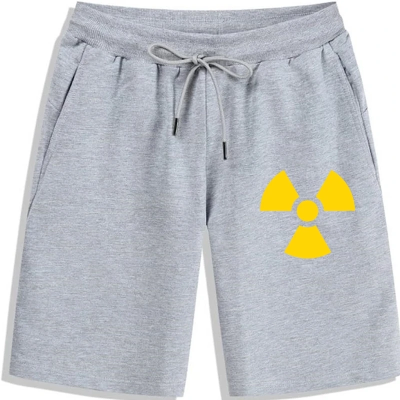 Радиоактивный Символ, Новинка, мужские шорты, Популярный Хлопковый подарок, молодежный стиль Харадзюку в простом стиле