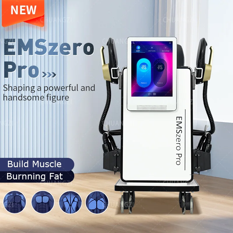 Emsslim Body Sculpt Машина для удаления жира 200 Гц EMS Оборудование для похудения EMSzero Muscle Стимулирует потерю веса для салона