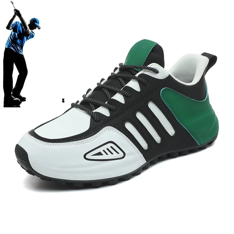 Новая профессиональная обувь для гольфа, мужская обувь для прогулок, мужская спортивная обувь для гольфа, легкая спортивная обувь для улицы.