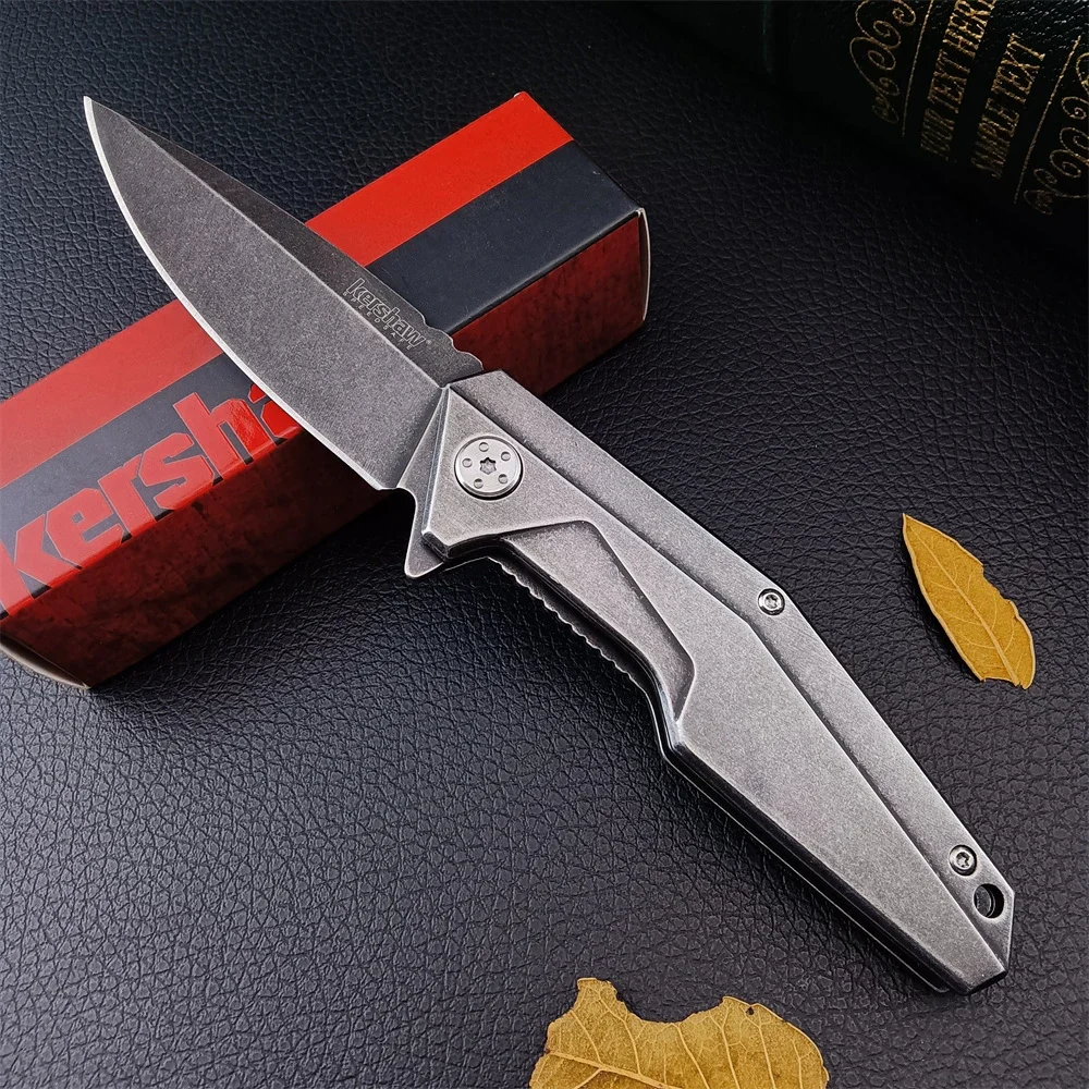 Выживание EDC Kershaw 1318 Складной Нож 8Cr13MoV Тактические Наружные Портативные Ножи Для Самообороны Карманные Ножи Stonewash Blade