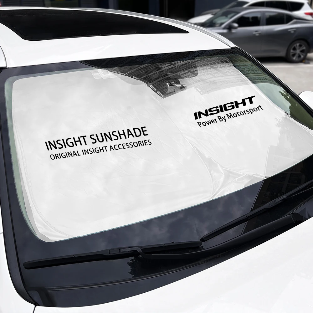 Для Honda Insight ZE2 ZE3 Автомобильная крышка переднего лобового стекла Складной солнцезащитный козырек Защита от ультрафиолета Аксессуары для интерьера автомобиля