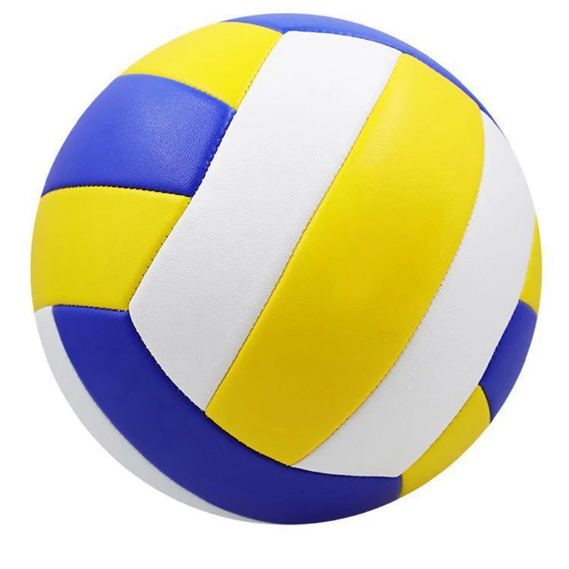 1 шт. Волейбольный мяч, мягкий и удобный для переноски, непроницаемый ПВХ, Профессиональный игровой мяч для волейбола, Пляжный, открытый, тренировочный мяч для помещений.