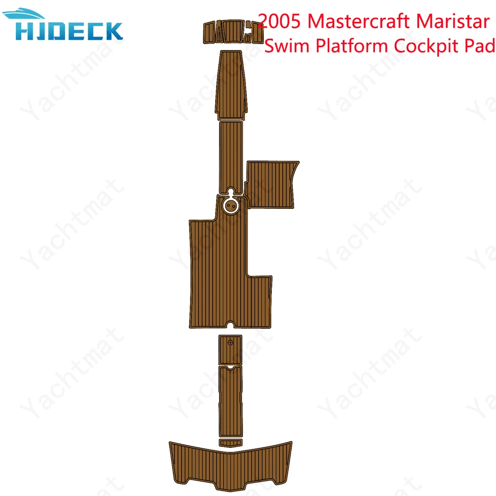 2005 Mastercraft Maristar EVA Аксессуары для лодок из искусственного Тика для палубы лодки или яхты RV Сад Бассейн Коричневый Черный Серый Черный