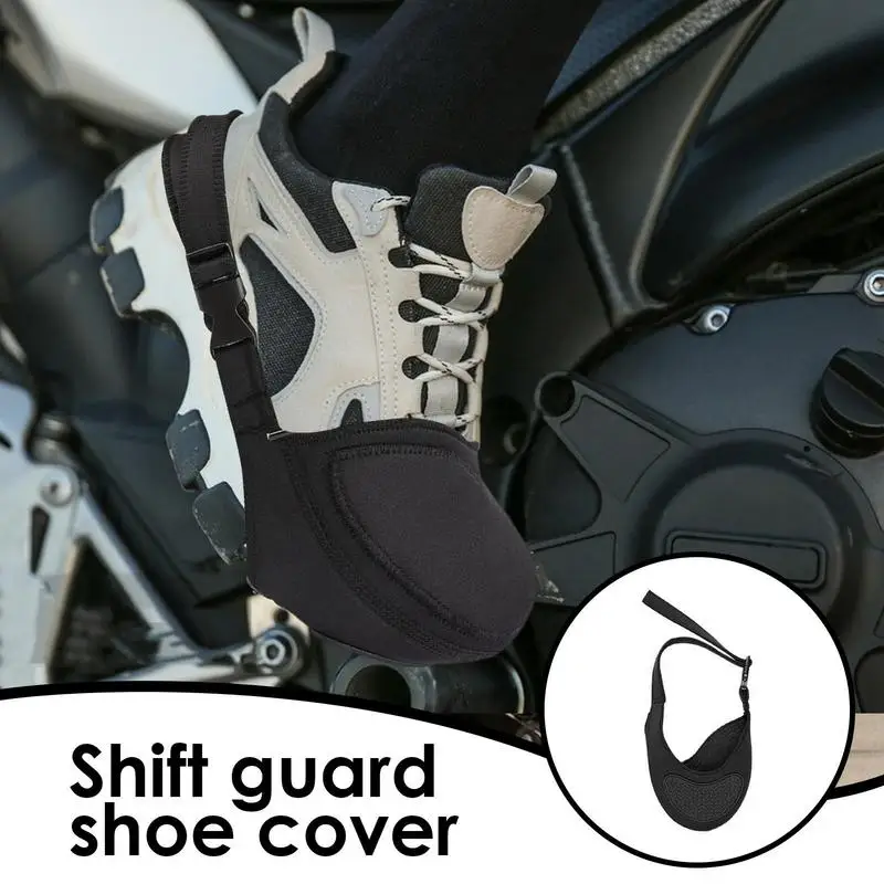 Протектор мотоциклетной обуви Противоскользящий Защитный чехол для обуви для верховой езды Защитная накладка для ботинок для переключения передач мотоцикла для гоночных путешествий