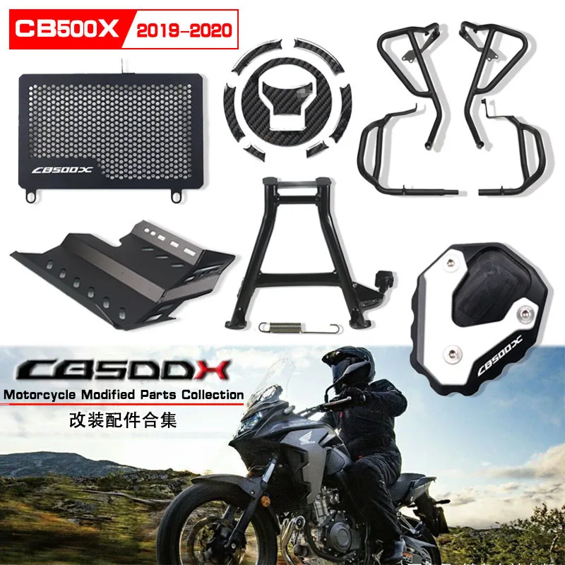 Для HONDA CB500X CB 500 X CB 500X 2019-2023 Аксессуары для мотоциклов Аварийная планка под защитой двигателя Подставка для парковки